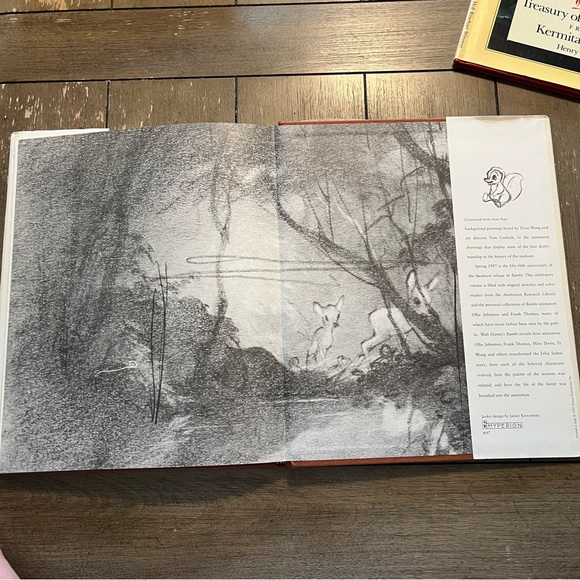 Walt Disney’s Bambi The Sketch Book Series Vintage Disney Collector Book - 1997 - Picture 9 of 14